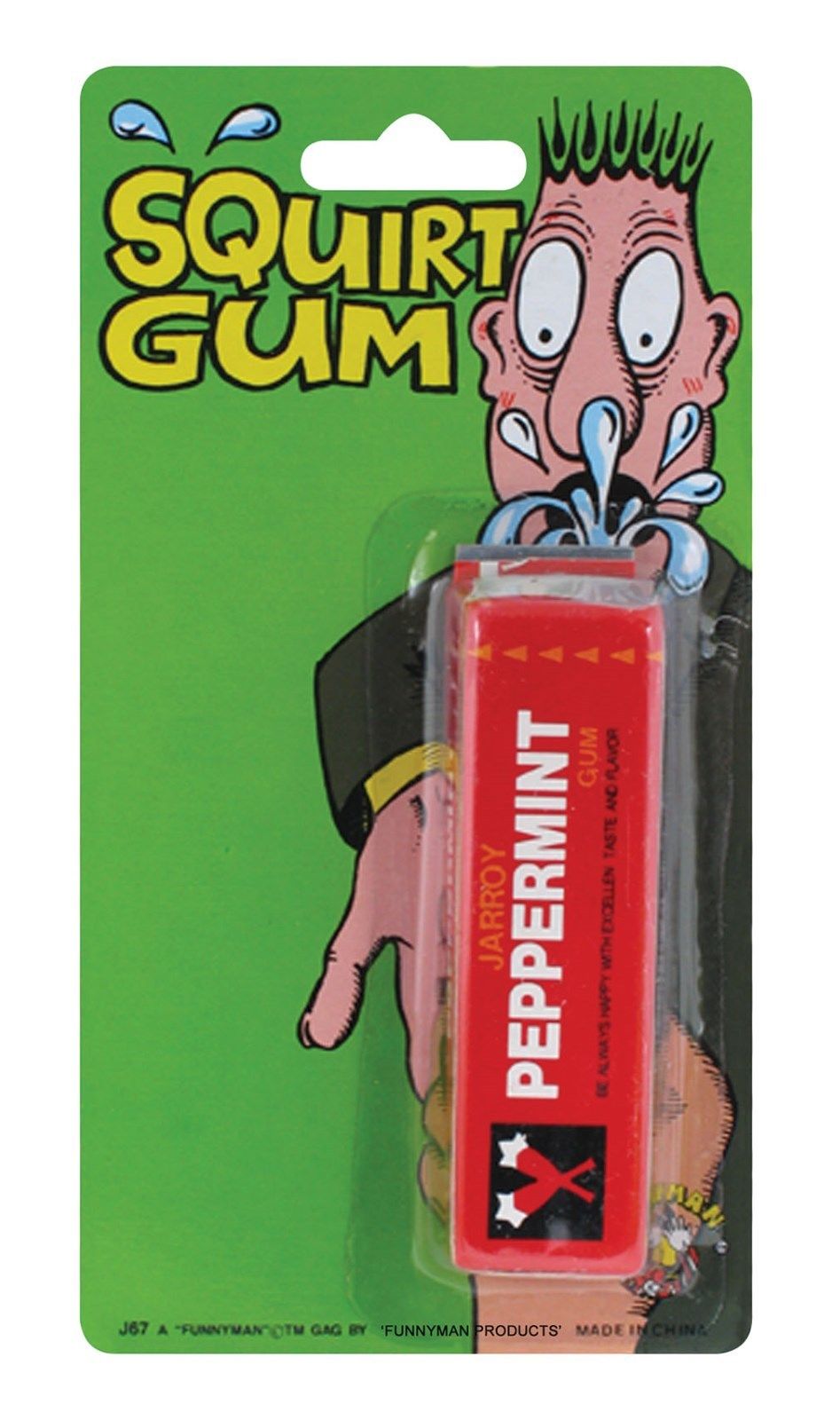 WATER SQUIRT CHEWING GUM JOKE ACCESORY. J67 \\\KD16939