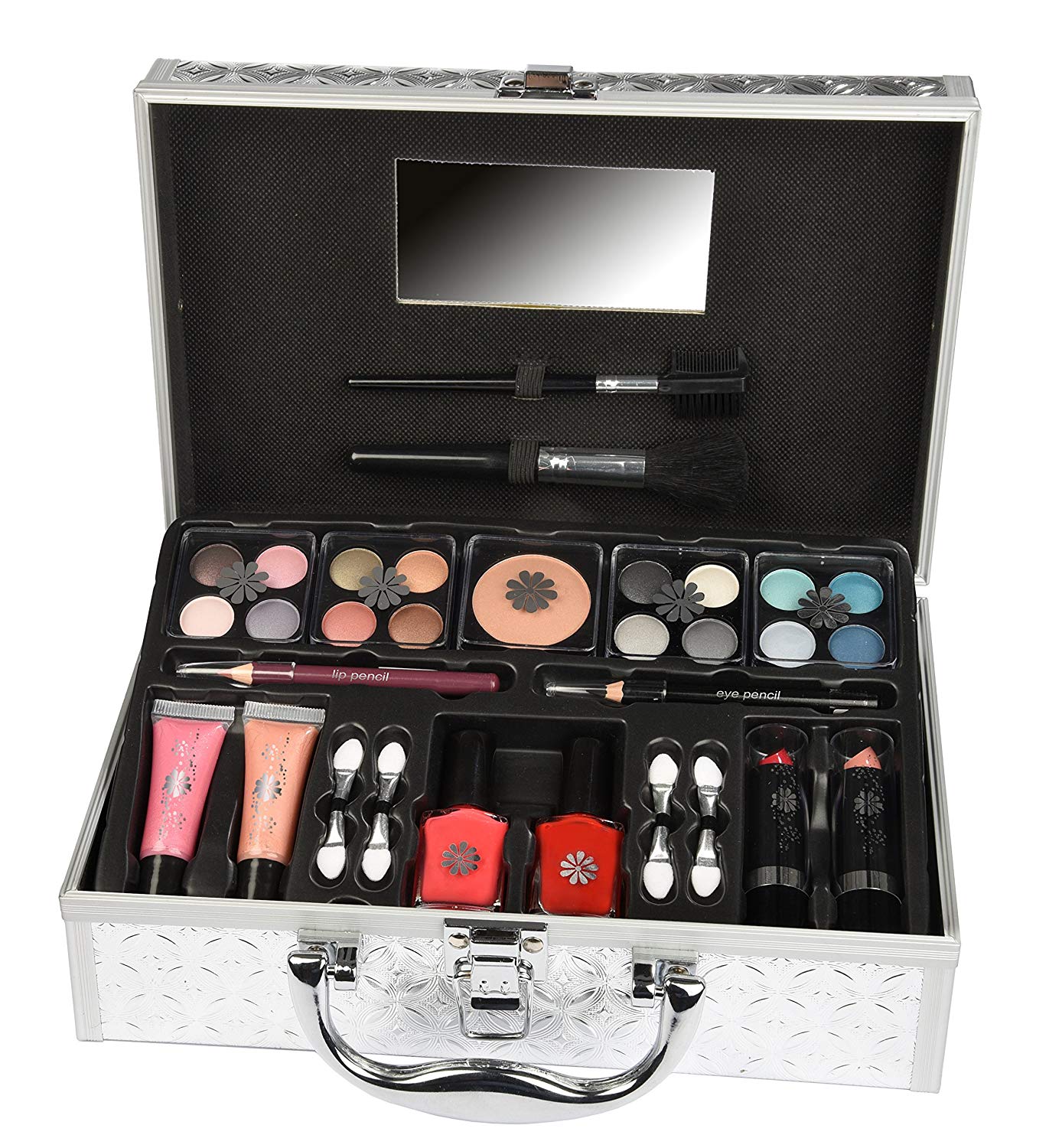 EVERYBODYS SWEETHEART LOVE URBAN BEAUTY 33 PCS MAKEUP SET IN VANITY CASE. B1009 \\\KD16969