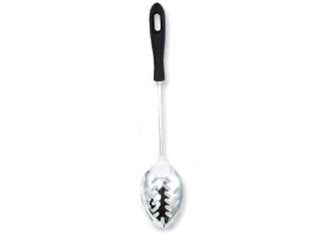 FACKELMANN CHROME STEEL SLOTTED SPOON. PCH680143 \\\KD16987
