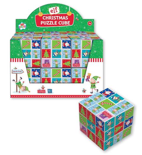 CHRISTMAS PUZZLE CUBE PARTY STOCKING FILLER GIFT. XXNRBX \\\KD17042