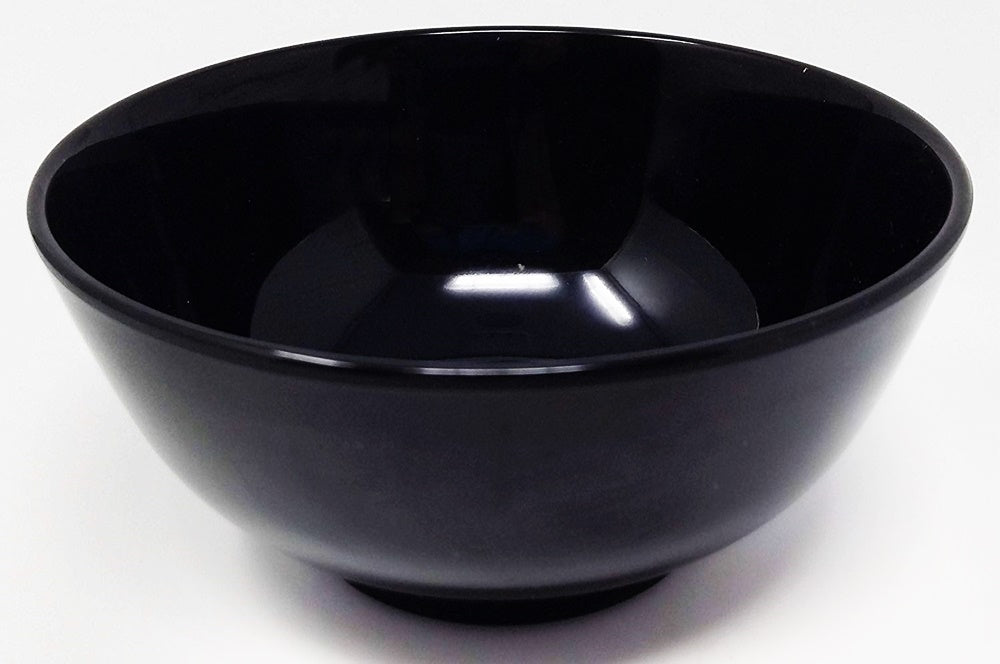EDGO MELAMINE BLACK ROUND BOWL 4.5 INCH. F654143 \\\KD17071