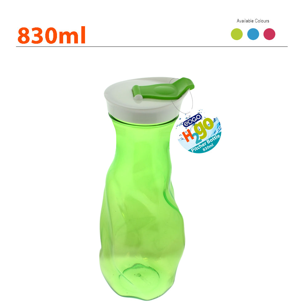 EDGO H2GO PITCHER WATER BOTTLE 830ML. F652675 \\\KD17073