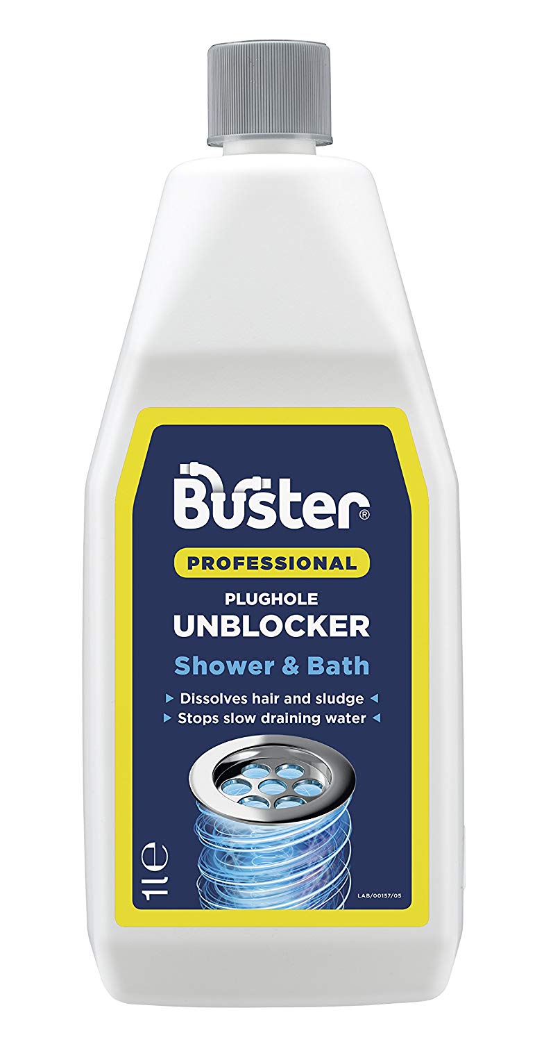 BUSTER PROFESSIONAL BATH & SHOWER UNBLOCKER 1000ML. 6157 \\\KD17074