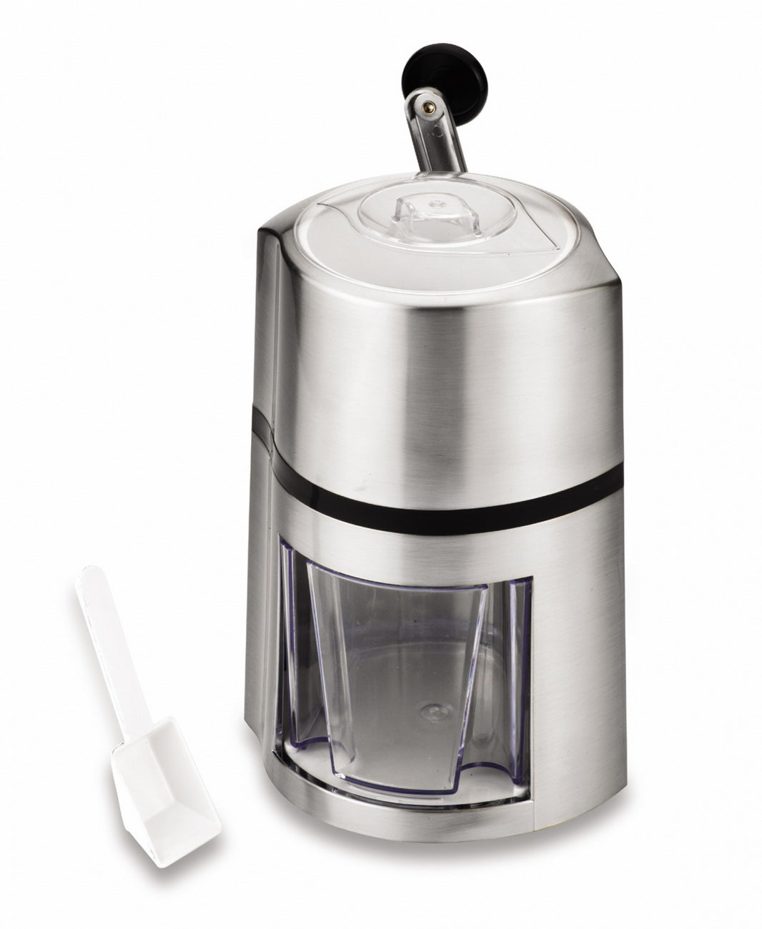 GRUNWERG CHROME PLATED PLASTIC ICE CRUSHER & SCOOP. IC-107 \\\KD17088