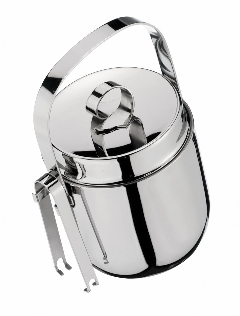 GRUNWERG STAINLESS STEEL ICE BUCKET AND TONG SET. IBS130DW \\\KD17089
