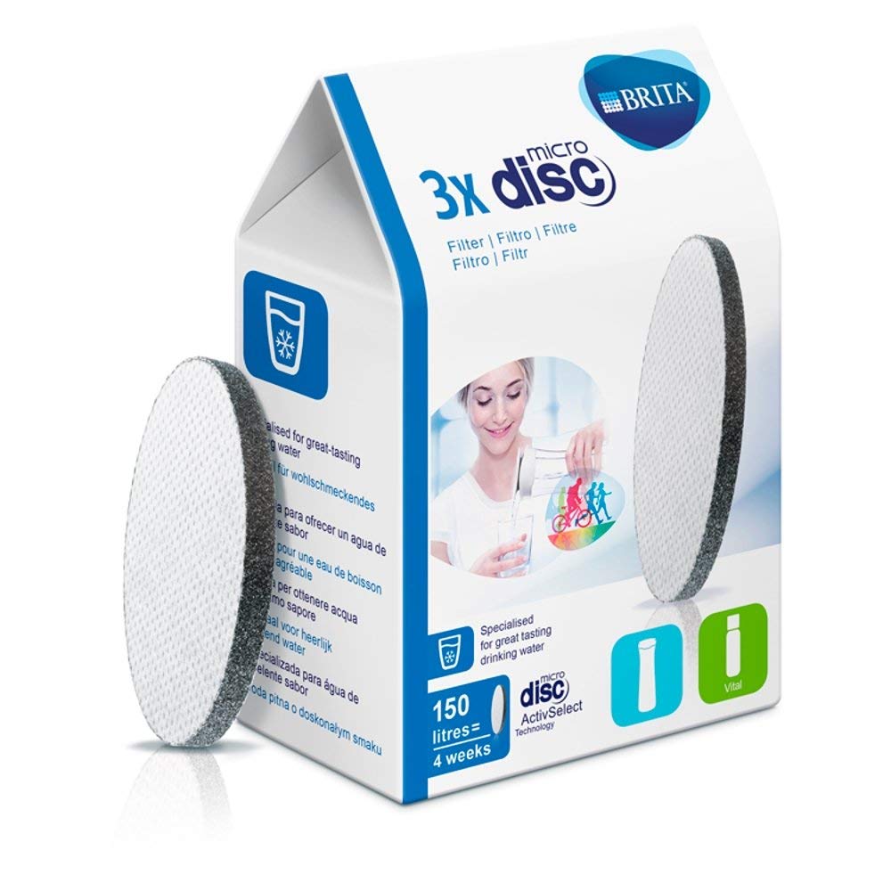 BRITA FILL AND GO WATER FILTERS MICRO DISC ONLY 3/PK. 1039628 \\\KD17099