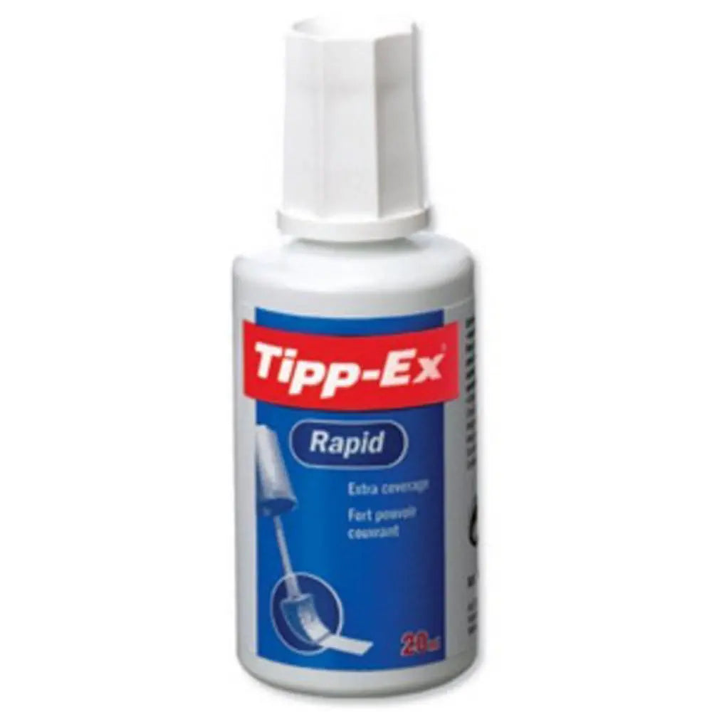 PACK OF 10 TIPPEX CORRECTION FLUID 20ML. 100302 \\\KD17101