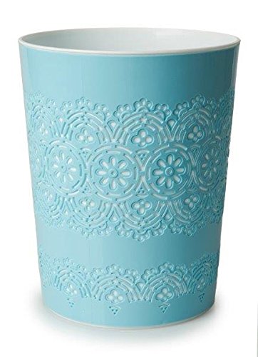 BLUE CANYON 9 LITRE FLORA WASTE CONTAINER BASKET STORAGE BIN  - BLUE. BA3310BL \\\KD17113