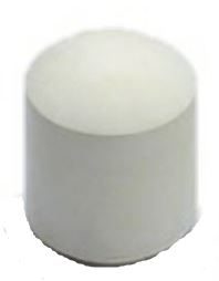 WHITE RUBBER CHAIR FERRULES 19MM 3/4'. M1421 \\\KD17139