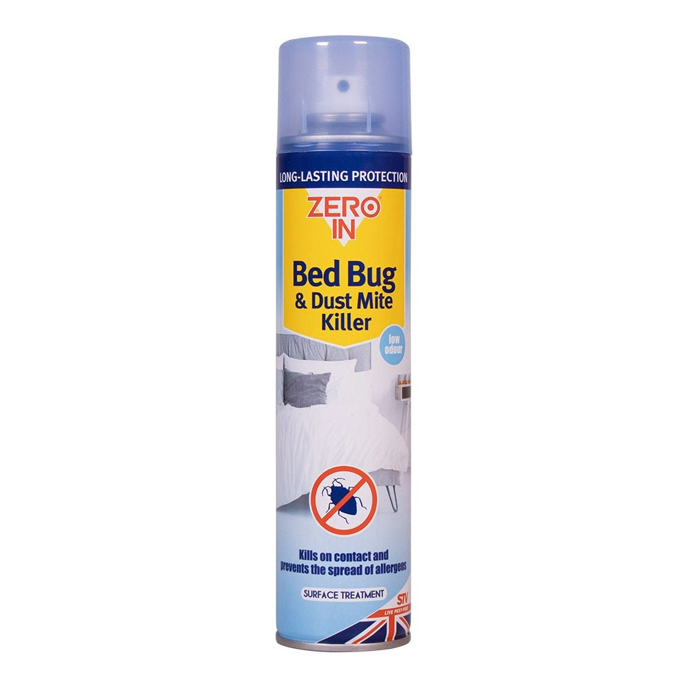 ZERO IN BED BUG & DUST MITE KILLER SPRAY 300ML \\\KD17159