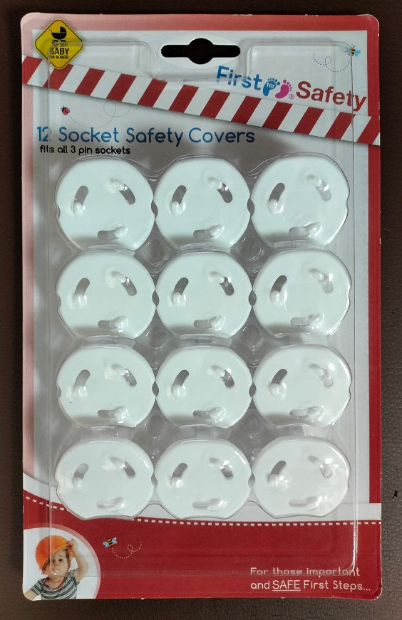 FIRST SAFETY ELECTRIC SOCKET SAFETY COVERS 10/PK. FS578 \\\KD17167