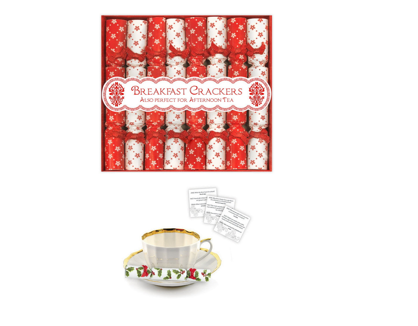 SNOWFLAKE DESIGN MINI BREAKFAST SAUCER CRACKERS 8/PK. XM4662S \\\KD17187