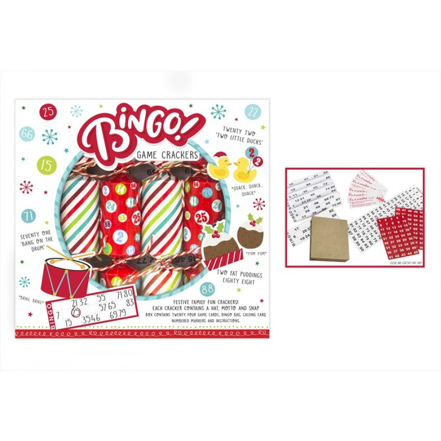 BINGO GAME CRACKERS 6/PK. XM4648 \\\KD17189