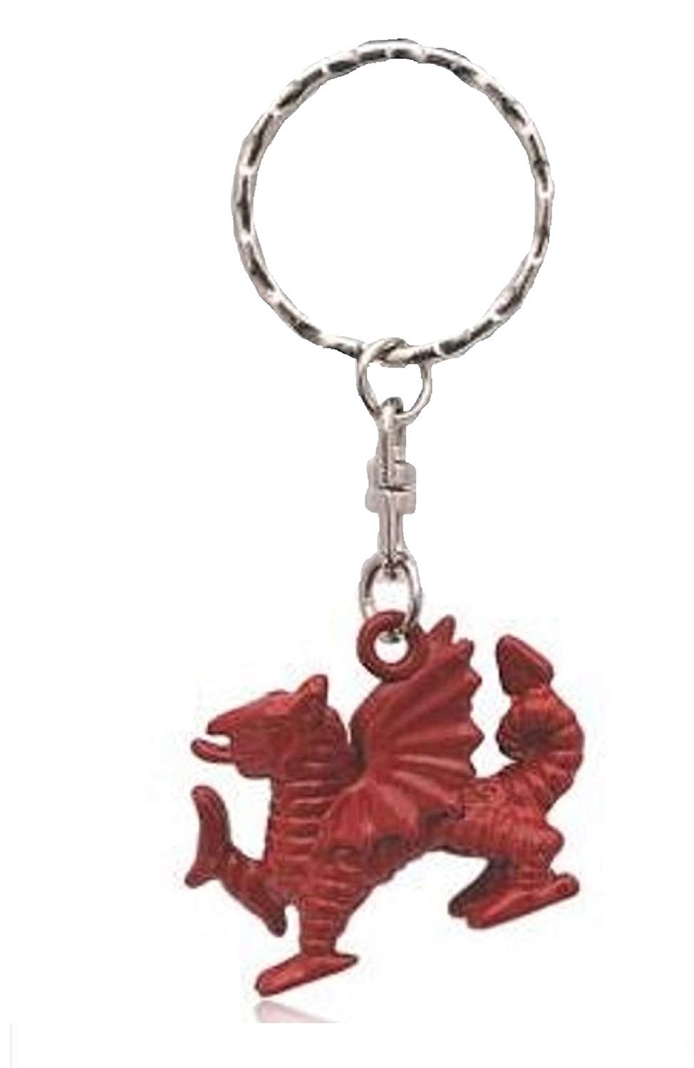 WELSH DRAGON RED DIE CAST KEYRING. EL64831 \\\KD17193