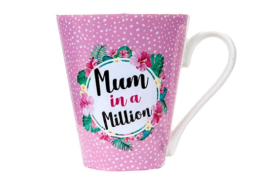 MUM IN A MILLION V SHAPED MUG 11OZ. PI734054 \\\KD17211