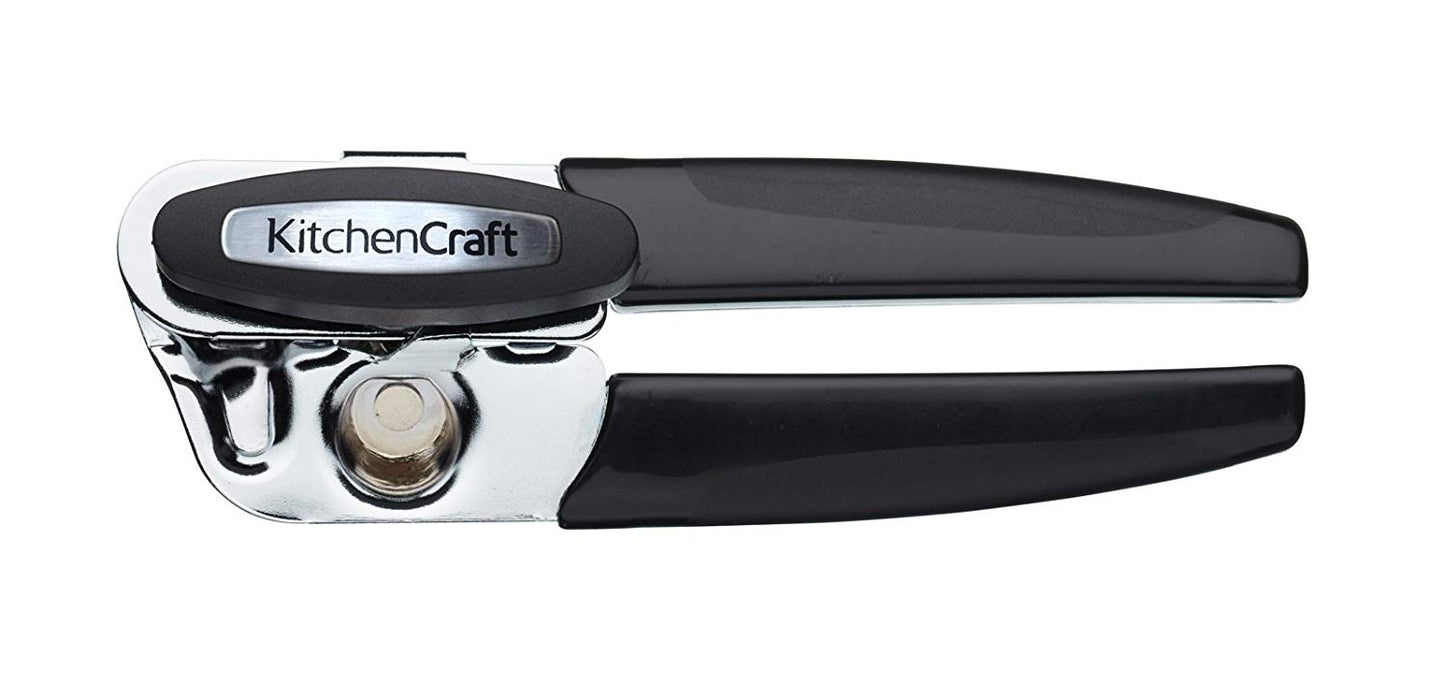 KITCHEN CRAFT STAINLESS STEEL AND PLASTIC HANDLE CAN OPENER. KCCOCS \\\KD17222