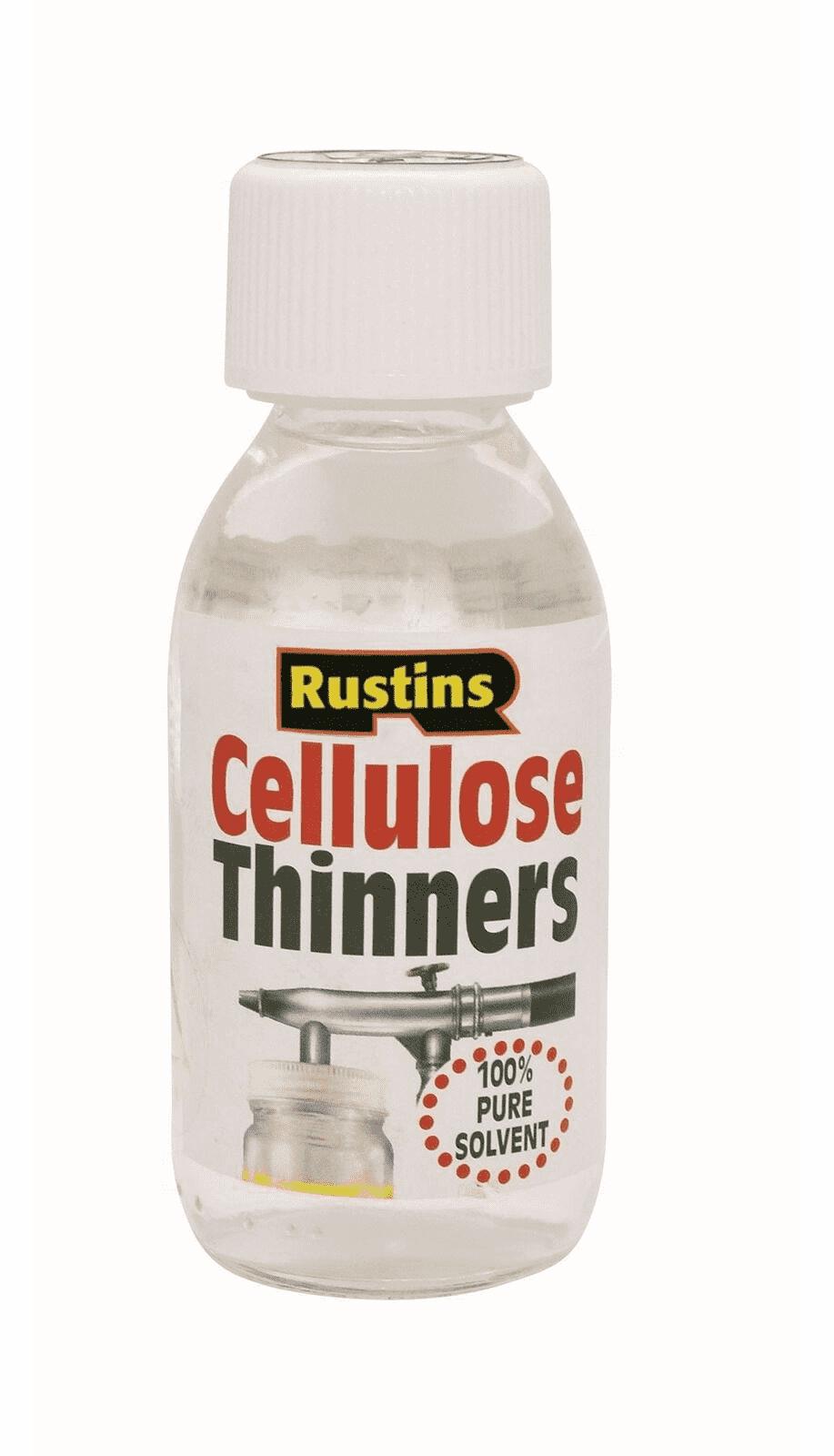 RUSTINS CELLULOSE THINNERS 125ML. CELT125 \\\KD17264