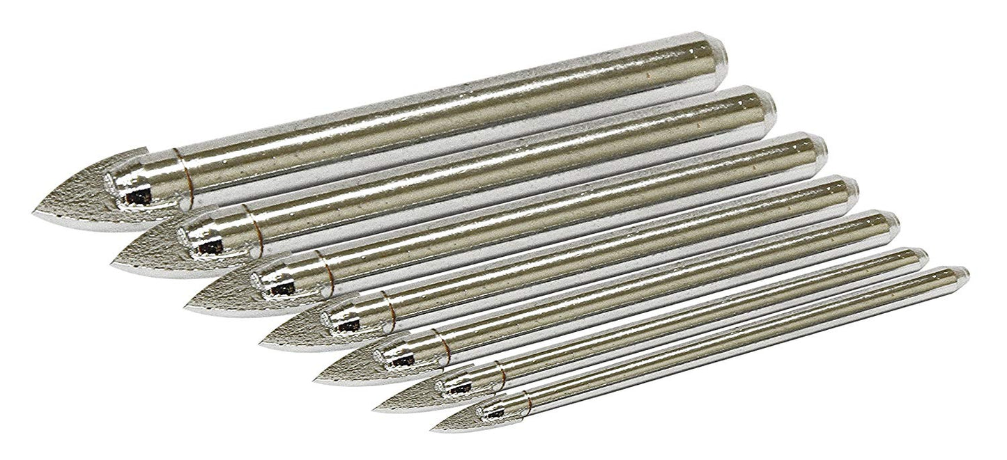 ROLSON GLASS & TILE DRILL BIT SET 7PCS. RT48902 \\\KD17298