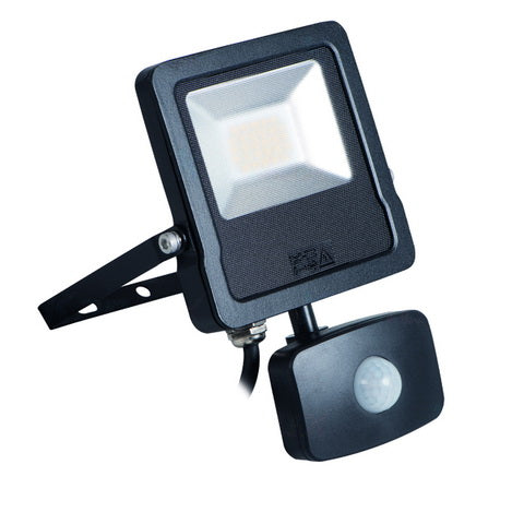 KANLUX PRO ANTOS LED FLOOD LIGHT WITH SENSOR IP44 20W 1600LM - NATURAL WHITE. 27095 \\\KD17369