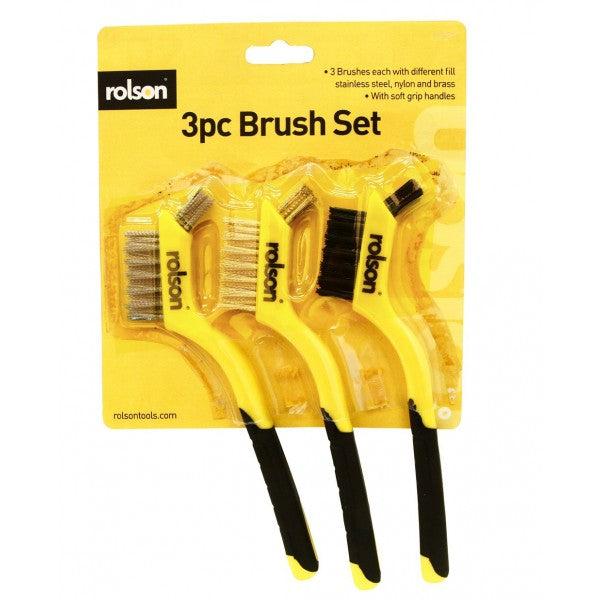 ROLSON MINI BRUSH SET 3/PK. RT42830 \\\KD17441
