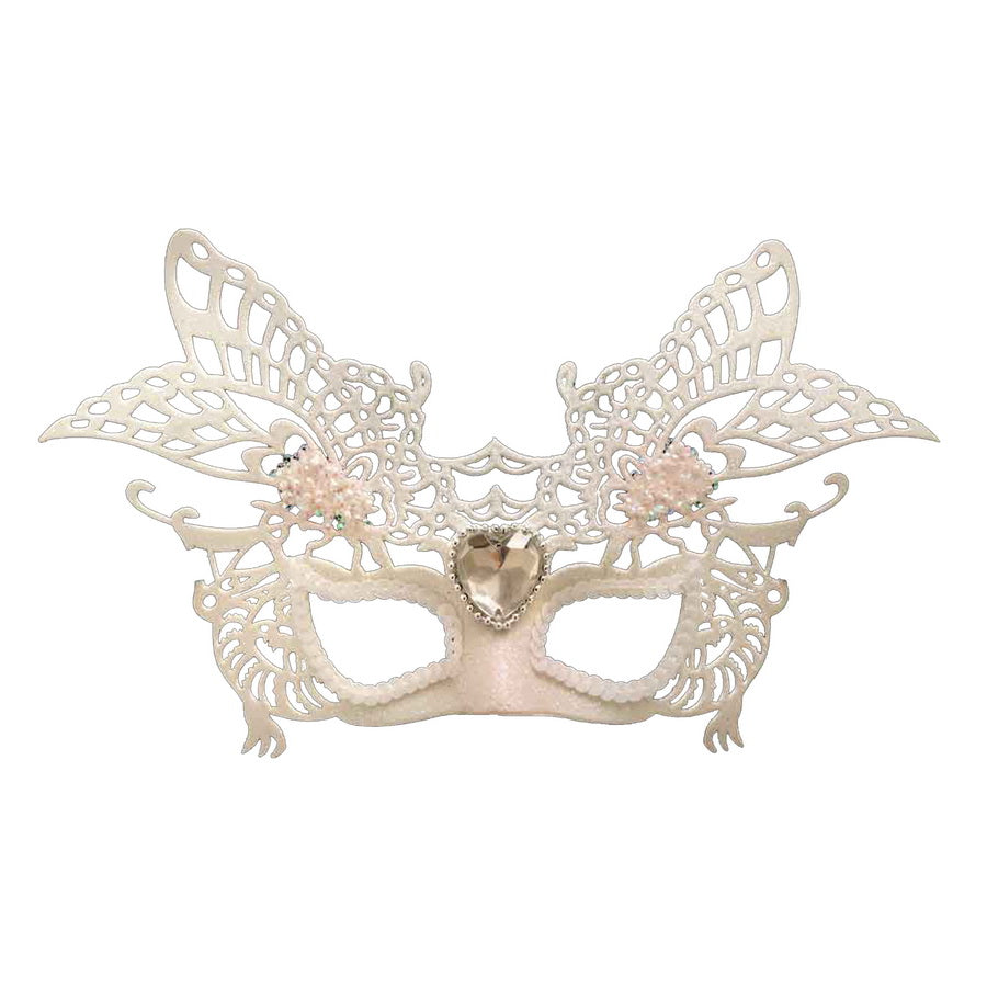 WOMEN ELEGANT PROM MASQUERADE PARTY MASK SNOW WHITE. DP54820 \\\KD17501