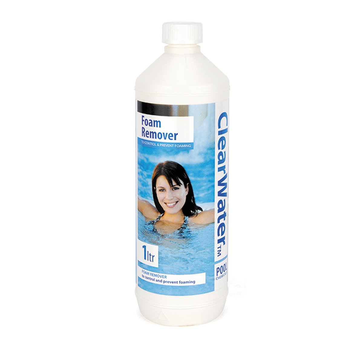 CLEARWATER FOAM REMOVER FOR POOL & SPA 1 LITRE. CH0007 \\\KD17527