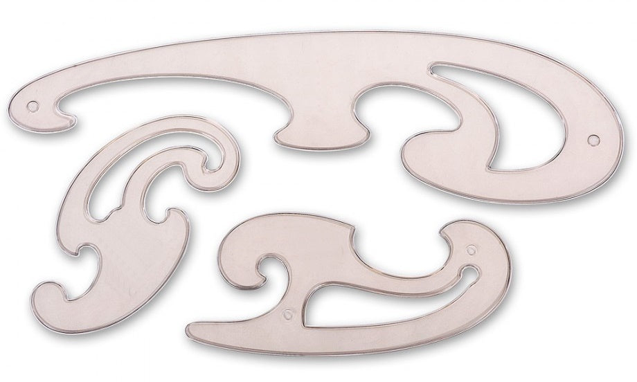 TIGER FRENCH CURVE 3/PK. T302326 \\\KD17538