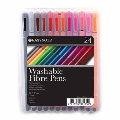 EASYNOTE WASHABLE FIBER PENS 24/PK. TA5135 \\\KD17550
