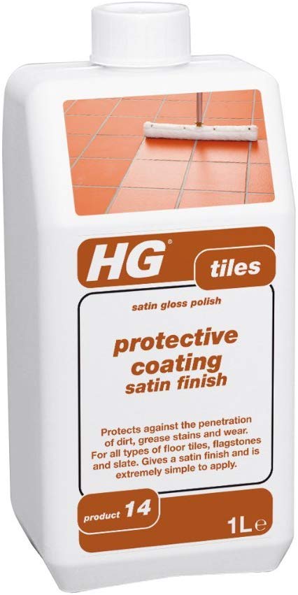 HG PROTECTIVE COATING STAIN FINISH GOLVPOLISH 1 LITER. 110100106 \\\KD17558