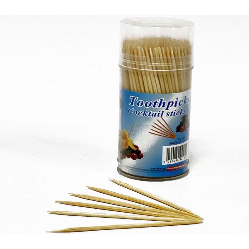GSD WOODEN TOOTHPICK / COCKTAIL STICKS 250 12/PK. 25012 \\\KD17575