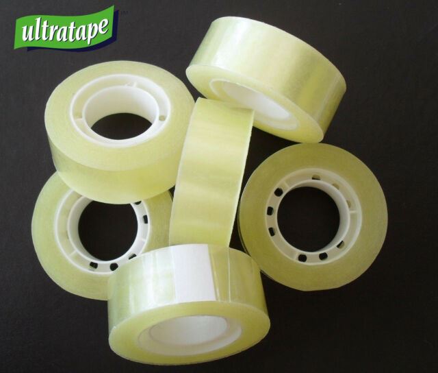 ULTRATAPE CLEAR EASYTEAR TAPE 19MM X 33M 32/PK. ET00121933 803119 \\\KD17582