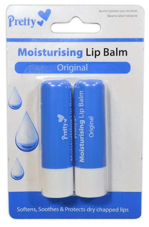 PRETTY MOISTURISING LIP BALM ORIGINAL 4.3G 2/PK. 79930-019 \\\KD17585