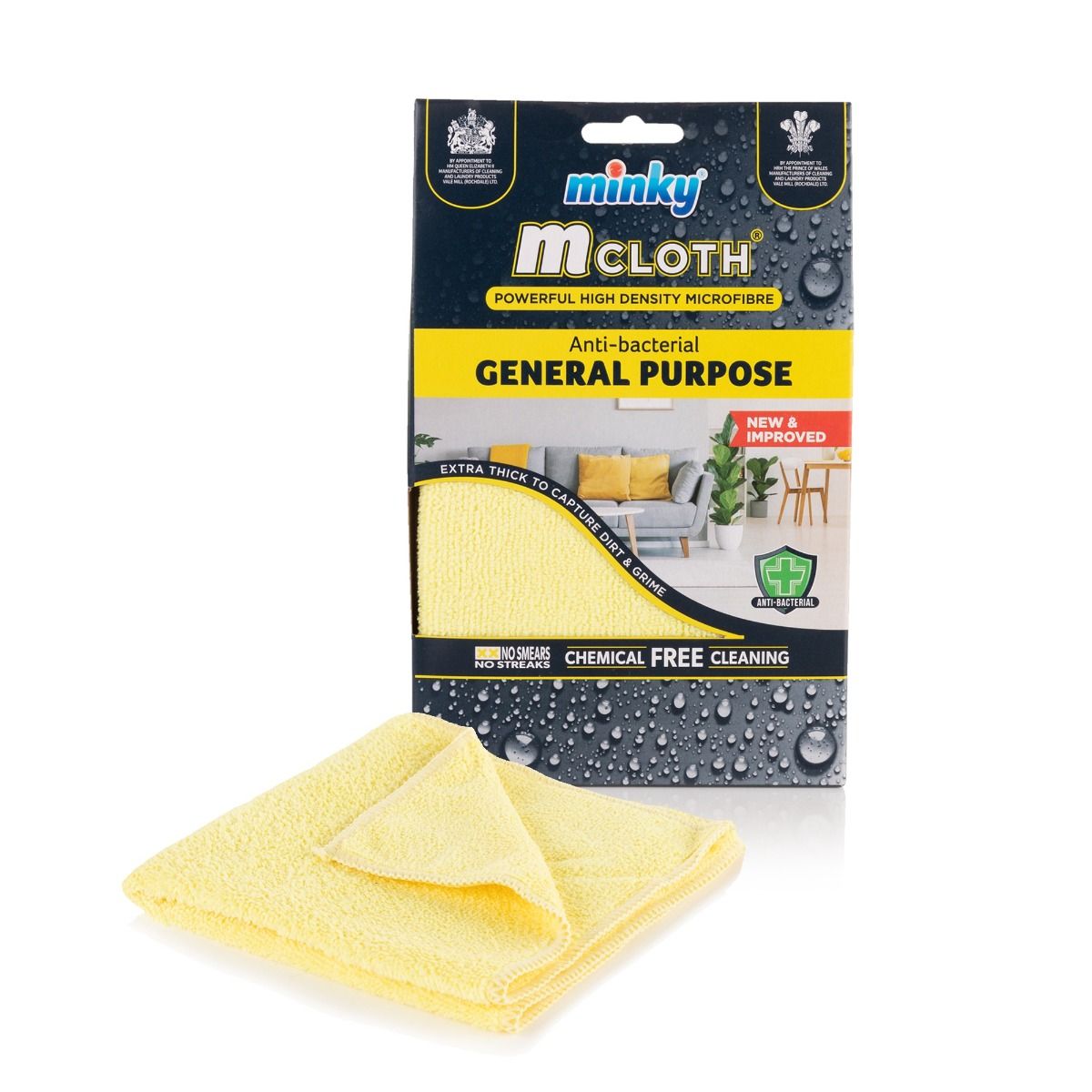 MINKY MCLOTH GENERAL PURPOSE MICROFIBRE CLEANING CLOTH. TT78702100 319389 \\\KD17609