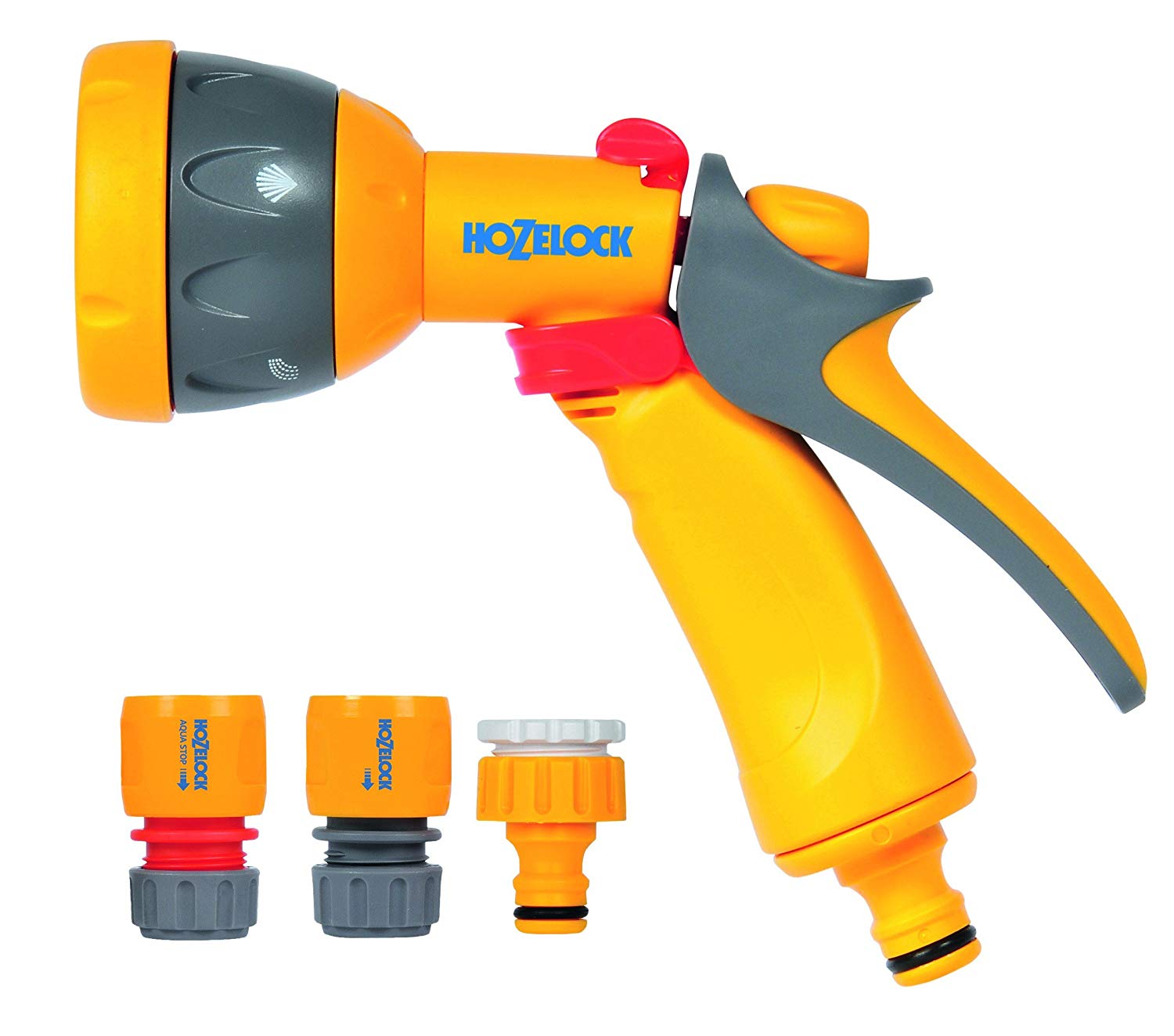 HOZELOCK MULTI SPRAY WATERING GUN STARTER SET. 2347P0000 \\\KD17680