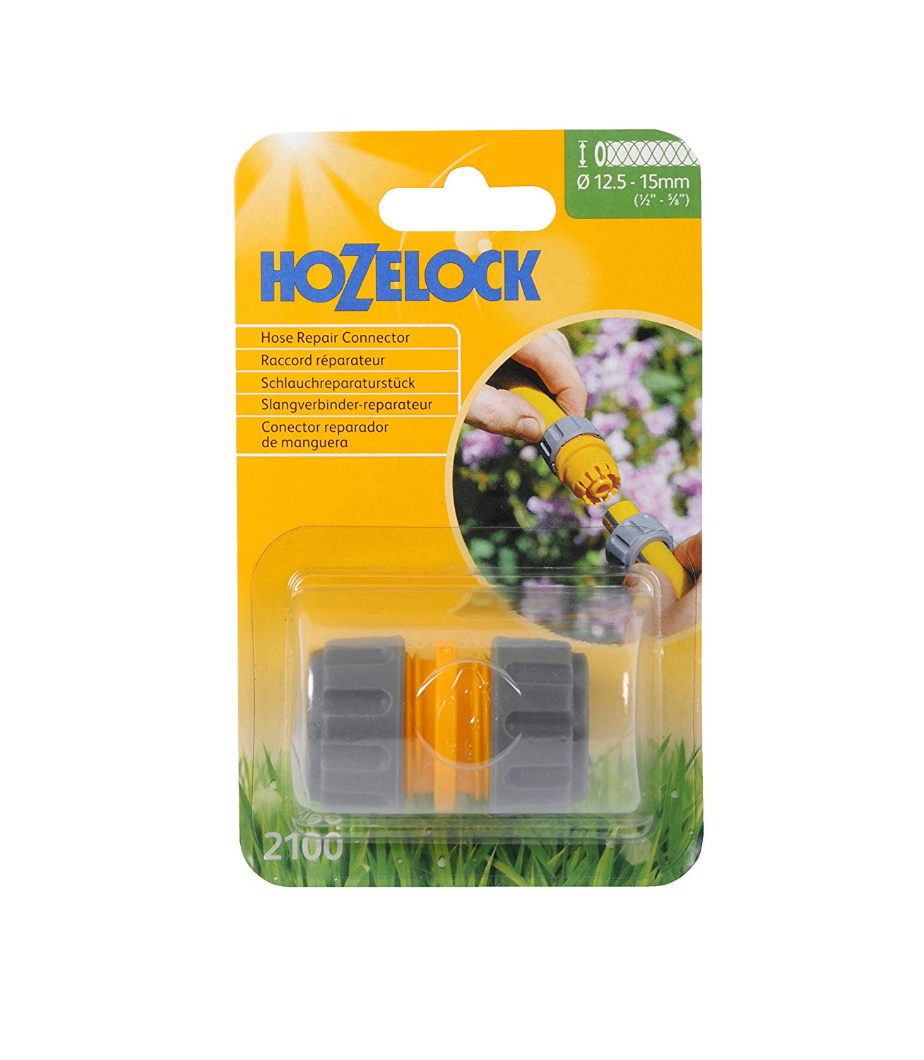 HOZELOCK HOSE REPAIR CONNECTOR / COUPLER. 2100P9000 \\\KD17681