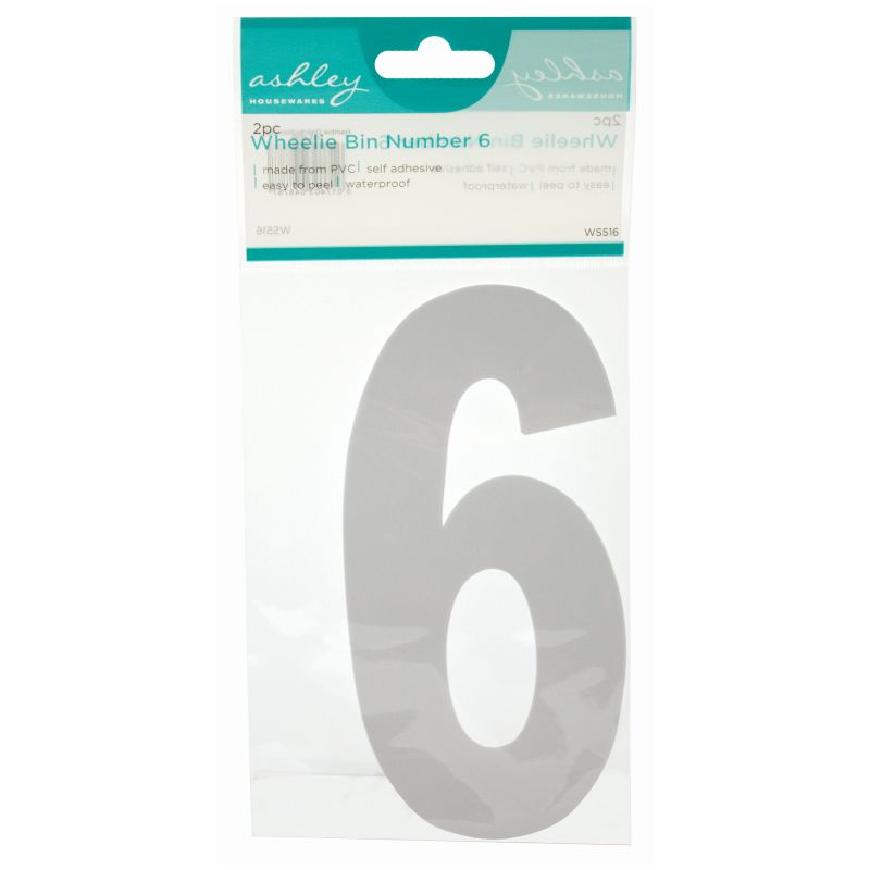 ASHLEY NO. 6 WHEELIE BIN NUMBER 2/PK. WS516 \\\KD17701