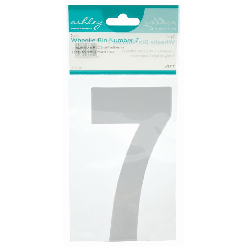 ASHLEY NO. 7 WHEELIE BIN NUMBER 2/PK. KS517 \\\KD17702