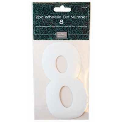 ASHLEY NO. 8 WHEELIE BIN NUMBER 2/PK. WS518 \\\KD17703