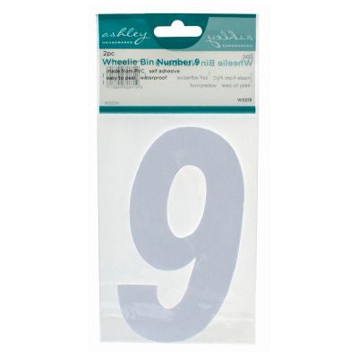 ASHLEY NO. 9 WHEELIE BIN NUMBER 2/PK. WS519 \\\KD17704