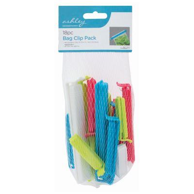 ASHLEY BAG CLIPS 18/PK. BBBC120 \\\KD17712