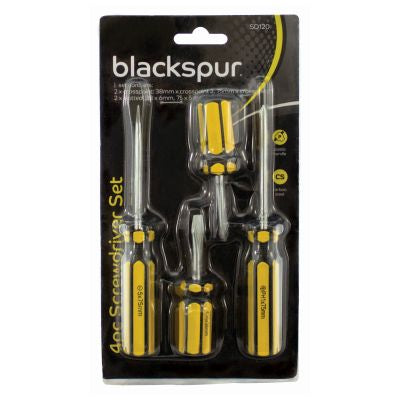 BLACKSPUR SCREWDRIVER SET 4/PK. BBSD120 \\\KD17725