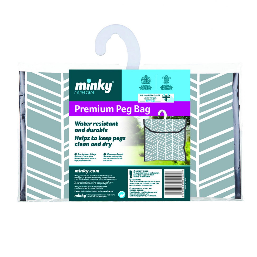 MINKY GEOMETRIC PERMIUM PEG BAG. CC18290108 322518 \\\KD17736