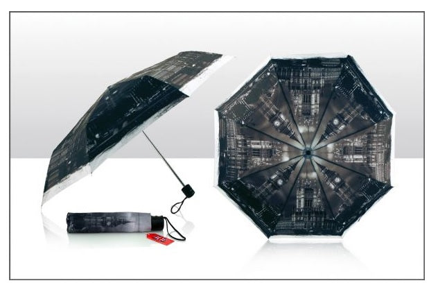 BIG BEN PHOTOGRAPHIC COLLAPSIBLE UMBRELLA & COVER. EL65791 \\\KD17737