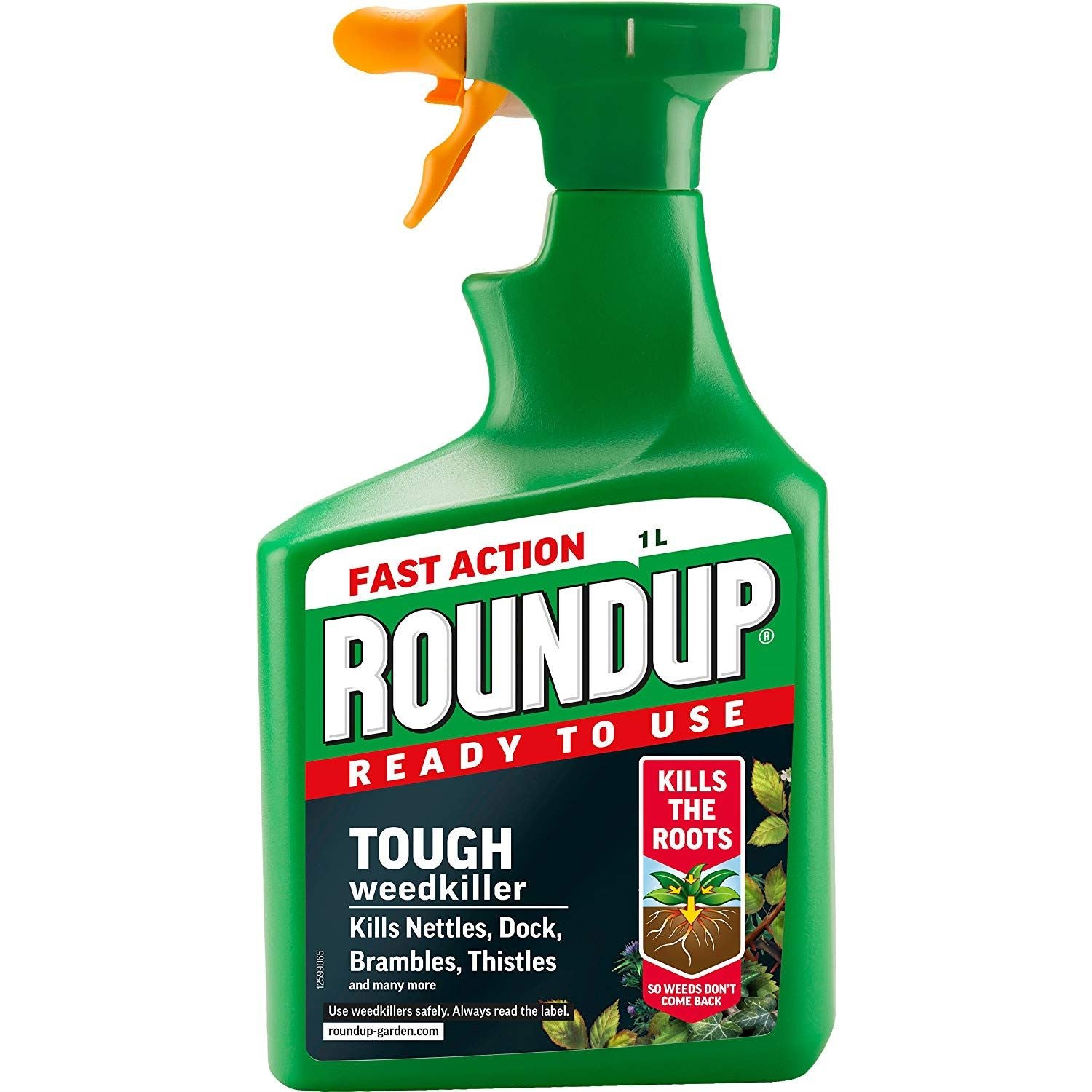 ROUNDUP TOUGH WEEDKILLER RTU 1L PLUS 20% EXTRA FREE. 119582 \\\KD17753