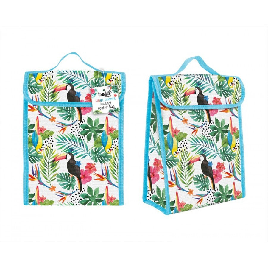 BELLO TOUCAN / PARROT COOLER LUNCH BAG 18CM X 10CM X 24CM. AM2110 \\\KD17795