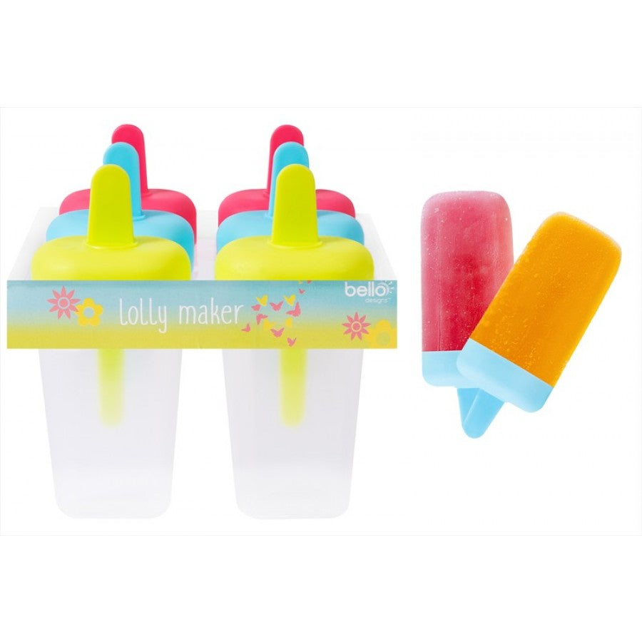 BELLO ICE LOLLY MAKER (MAKES 6 ICE LOLLIES). AM4909 \\\KD17830