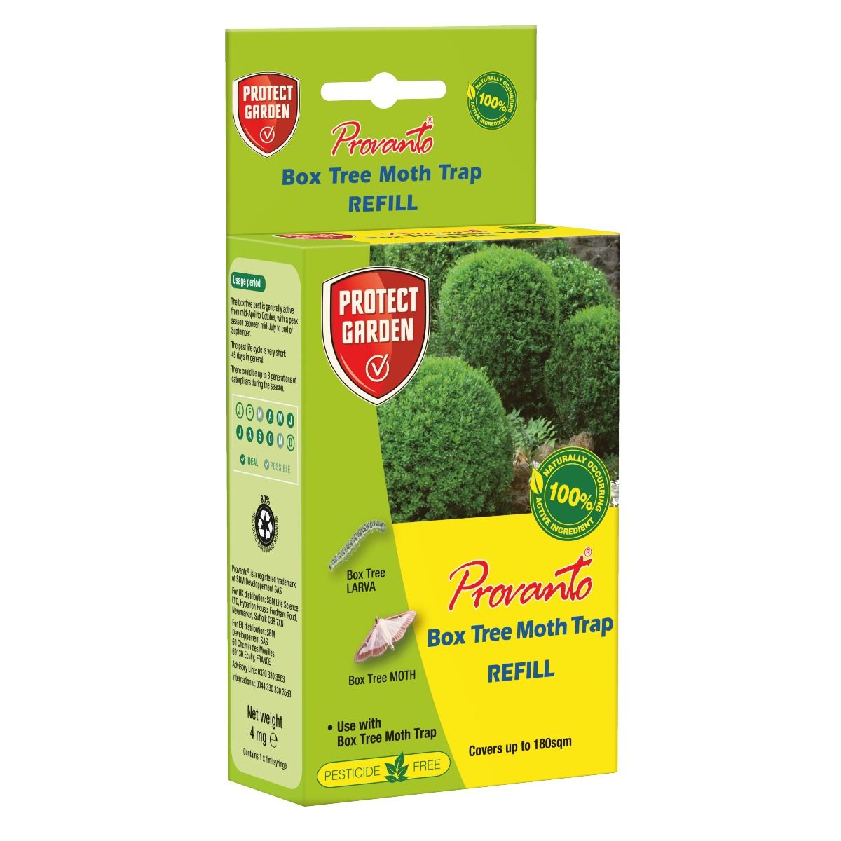 PROVANTO BUXATRAP BOX TREE MOTH TRAP REFILL 4MG 2/PK. 86601195 \\\KD17836