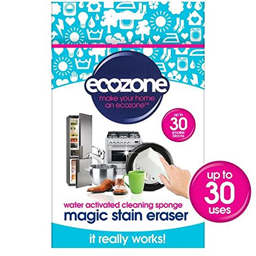 ECOZONE MAGIC STAIN SINGLE ERASER CUT UP TO 30 SMALL BLOCKS. ERASER \\\KD17881