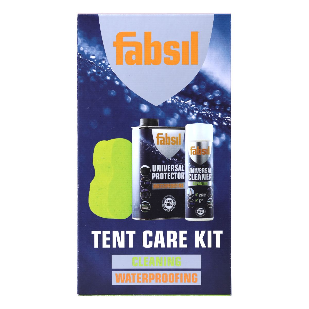 FABSIL ALL IN ONE TENT & GEAR CARE KIT. GRFAB56 \\\KD17891
