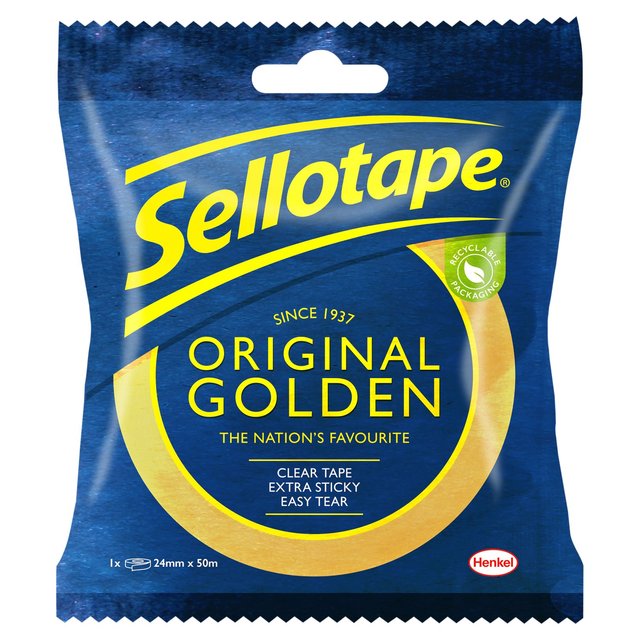 SELLOTAPE ORIGINAL GOLDEN TAPE 24MM X 50M. 1629135 \\\KD17894
